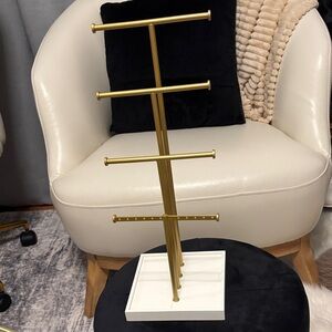 Gold Jewelry Stand